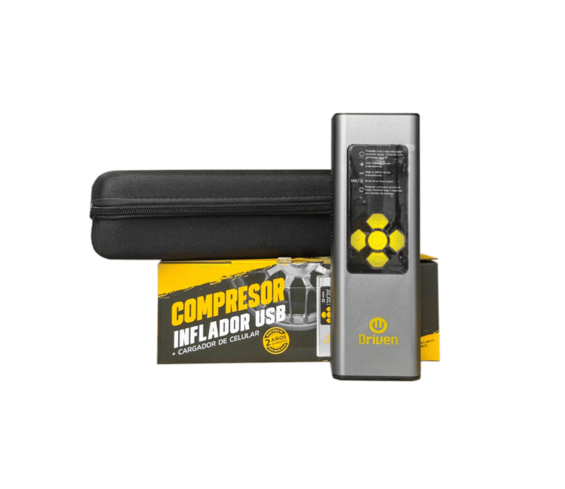 Compresor De aire USB y Cargador De Celular